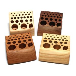 Solid Wood Fly Tying Tool Caddy