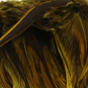 Strung Badger Saddle Hackle