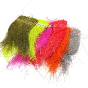 Dyed Over White Peacock Herl 6-8”