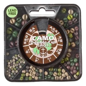 Anchor Non-Toxic Camo  Split Shot Big Dispenser ( Legal for NY State and Other Lead Free Parks and States )