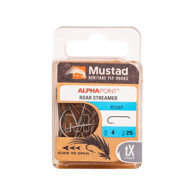 Mustad Heritage R73 9671 Nymph-Streamer Hook, 2XH, 3XL, DE - Image 2