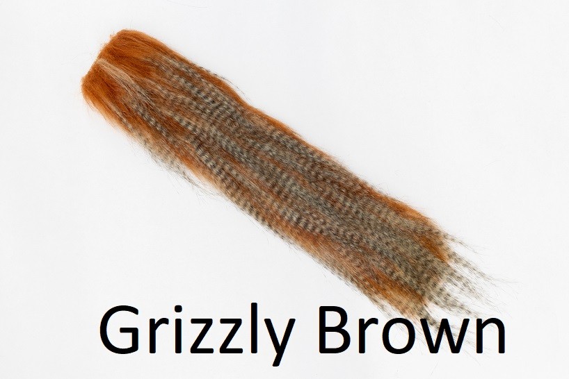 Traun River Streamer Fur (AKA Grizzly Craft Fur ) - Image 9