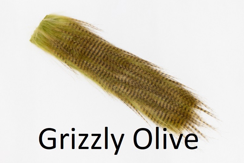 Traun River Streamer Fur (AKA Grizzly Craft Fur ) - Image 10