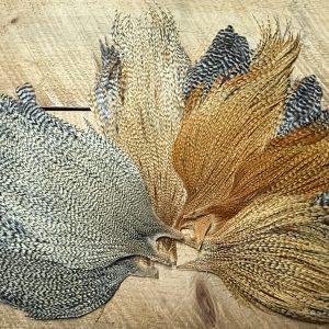 Metz Cree, Grizzly, Barred Ginger Variant Rooster Capes ( Full Cape )